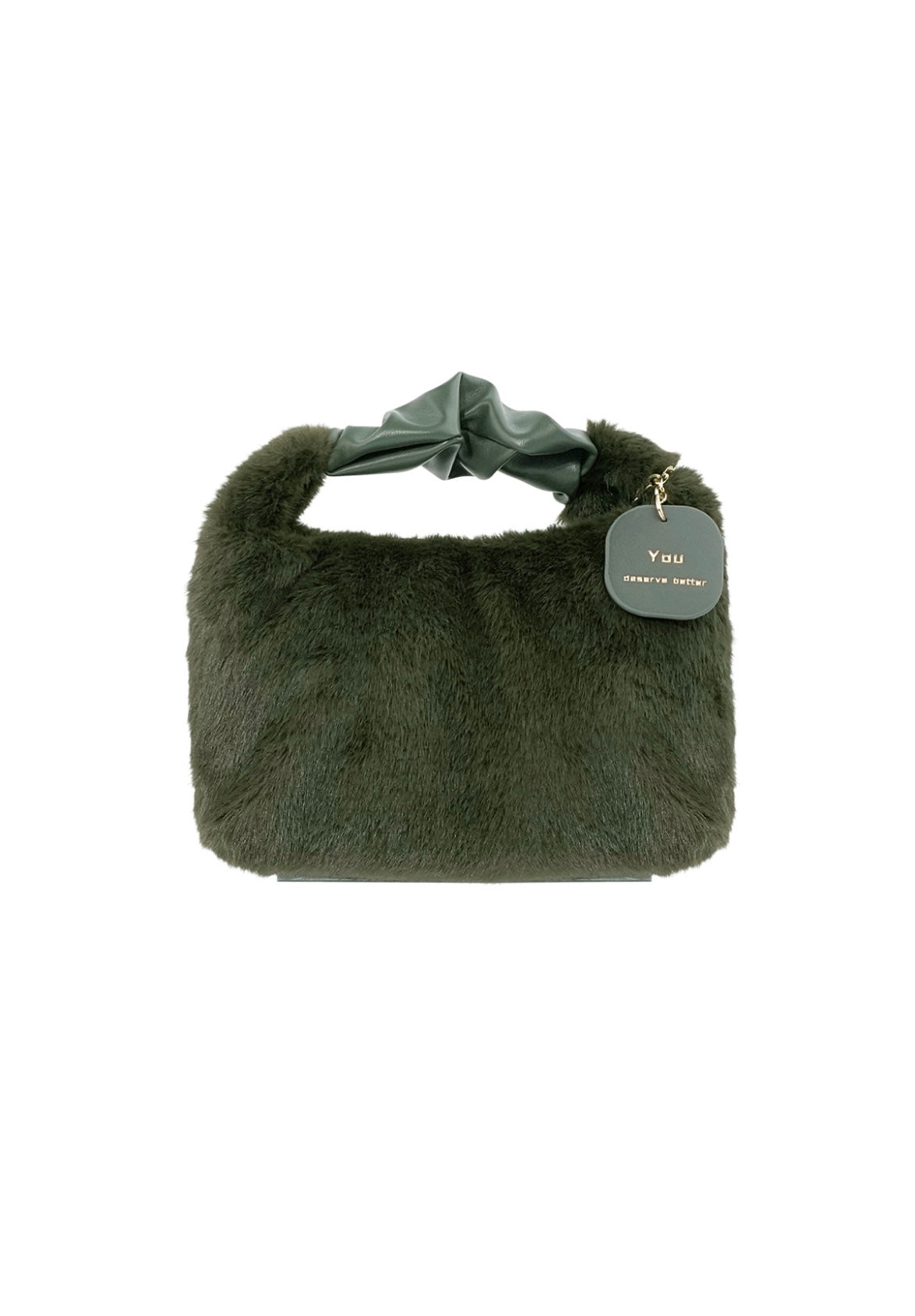 Gentle fluff tas green